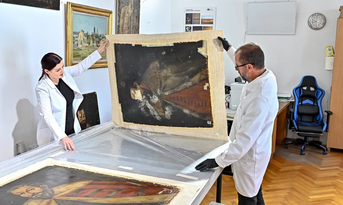 Alba Iulia: 11 portrete ale principilor Transilvaniei, restaurate la Brukenthal pentru o viitoare galerie