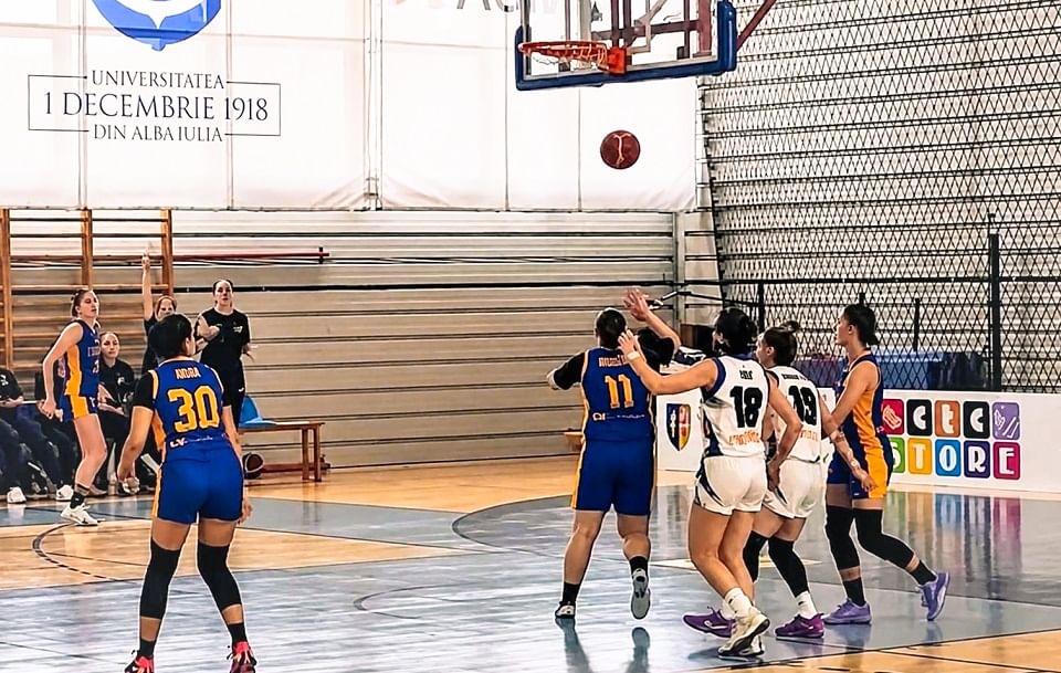 Alba Iulia: CSM-CSU cedează în fața CSU UVT Timișoara, 51-54, în debutul din Liga I de baschet feminin