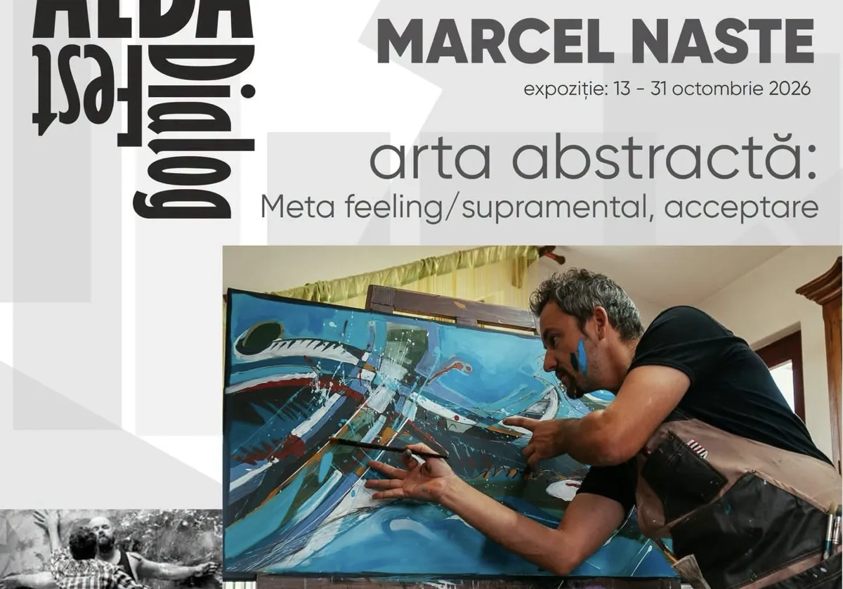 Alba Iulia: Marcel Naste expune la Depozit expoziția INCOGNITO – ALTER EGO, marți, 13 octombrie