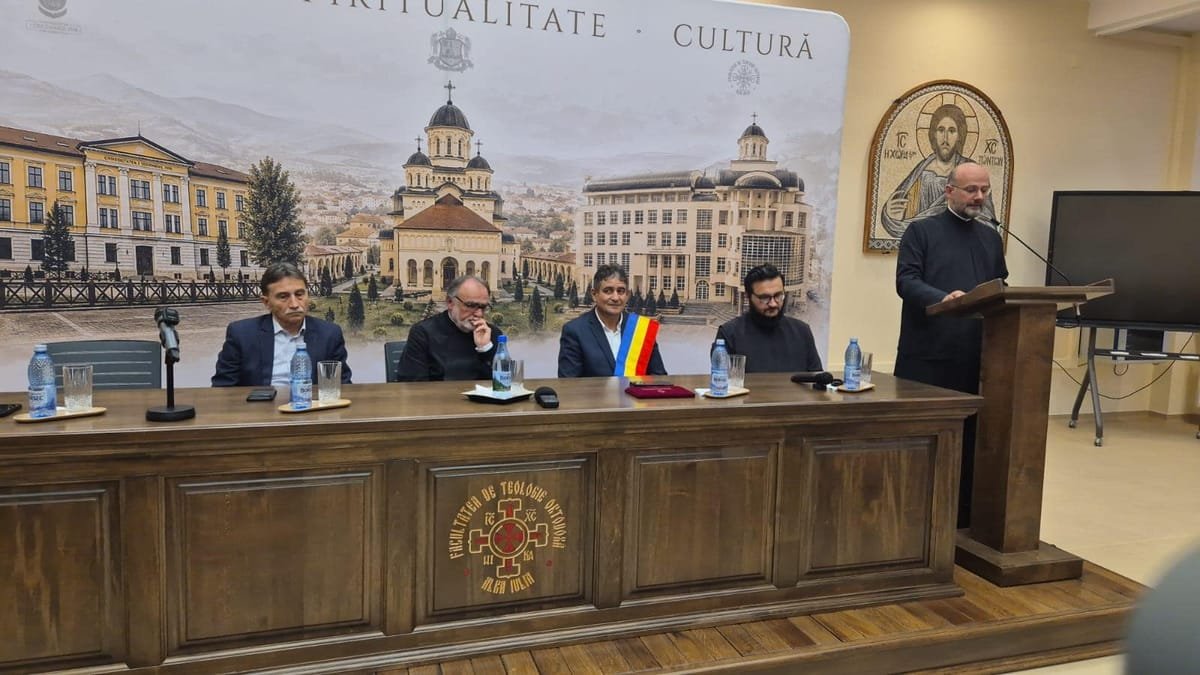 Alba Iulia: Părintele Gheorghe Remete a devenit cetățean de onoare, la Facultatea de Teologie