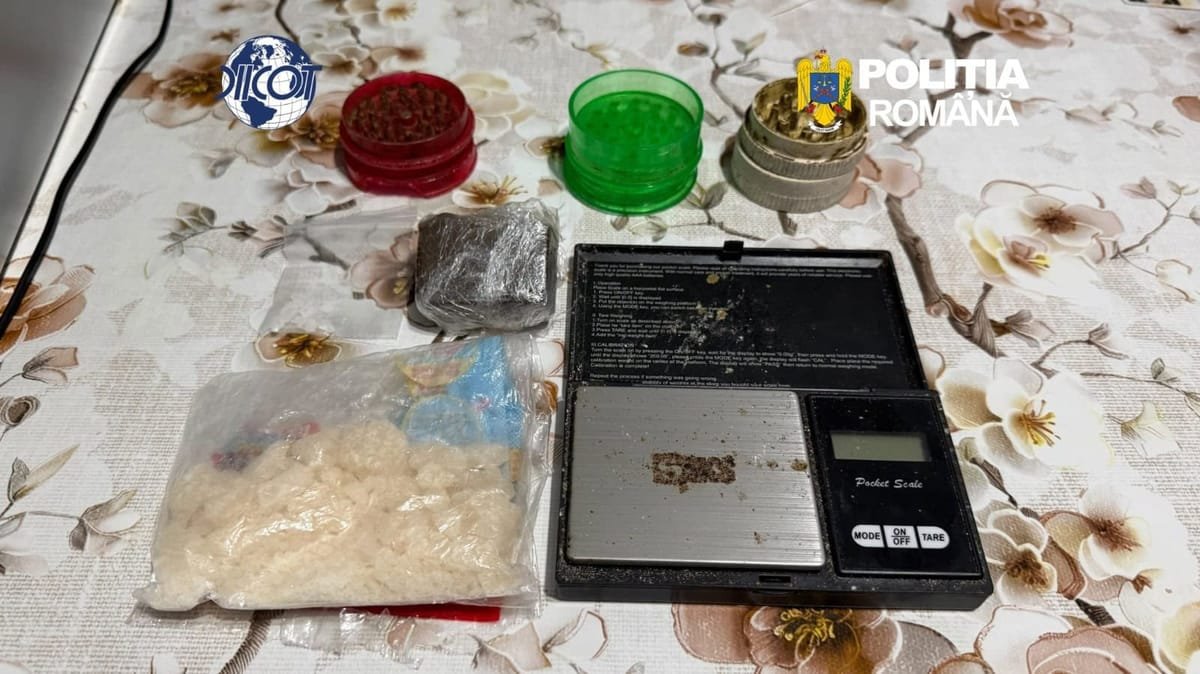 Alba: rețea de droguri destructurată, patru bărbați arestați preventiv, o femeie în arest la domiciliu