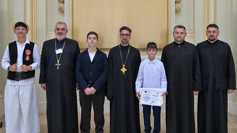 Aleșd: copiii premiați la Palatul Patriarhiei, în cadrul unui proiect național