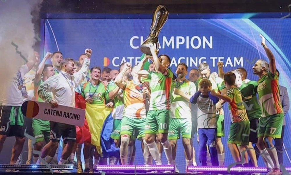 Antalya: Catena Racing Team a cucerit titlul european la minifotbal, cu doi fotbaliști sătmăreni decisivi