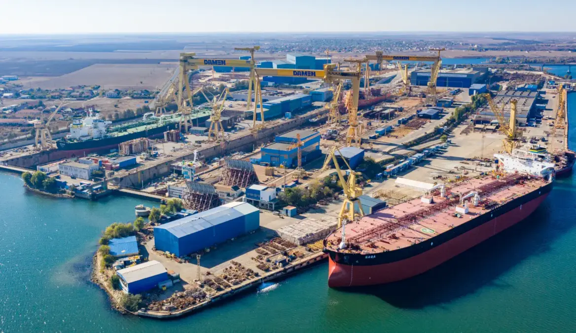 Șantierul naval Damen Mangalia se vinde mai ieftin după patru licitații fără cumpărători