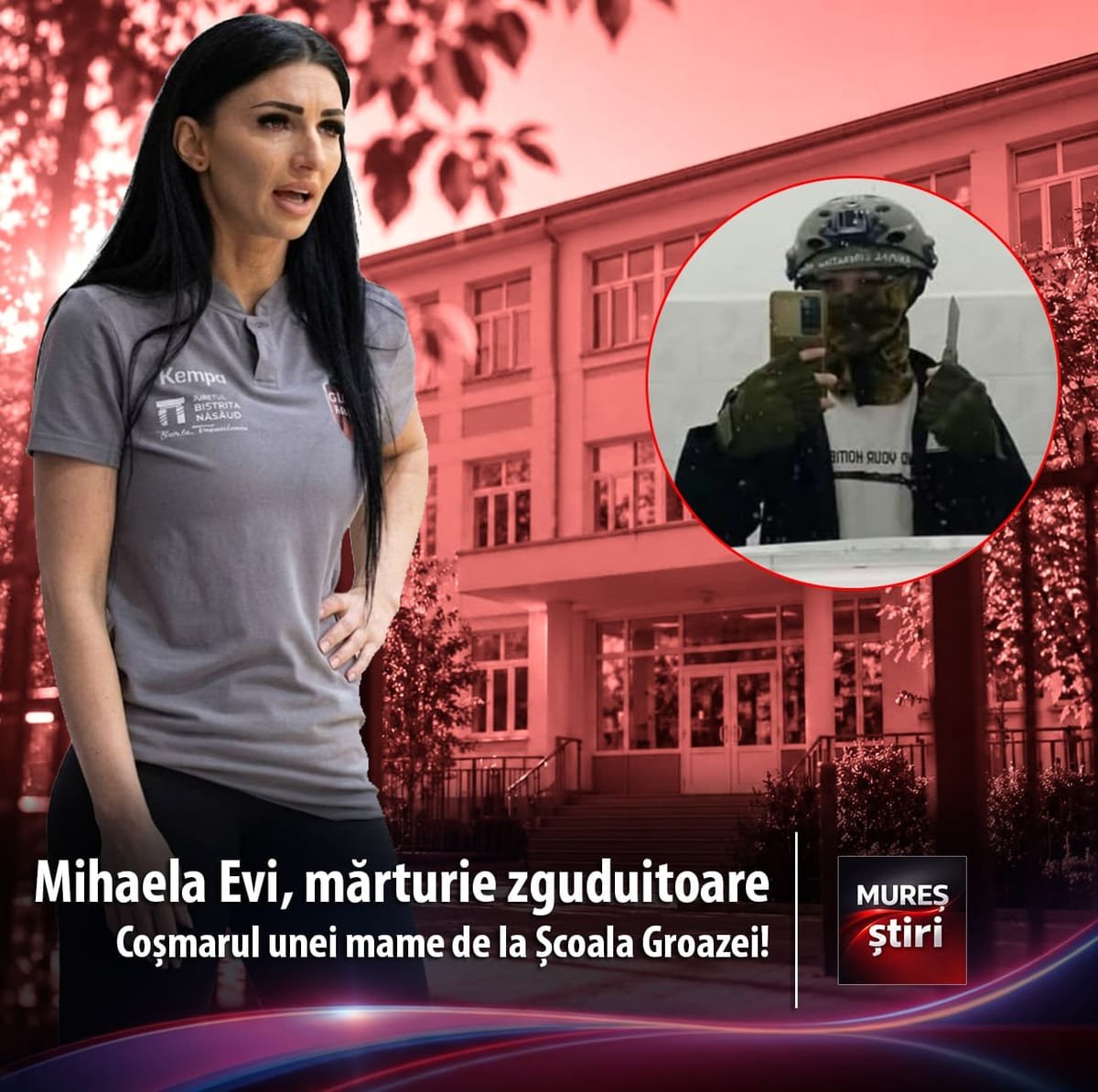 Antrenoarea Mihaela Evi, după tragedia de la școala fiului său: „Nu poți decât să aștepți și să te rogi
