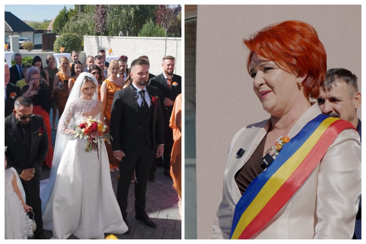 Apahida: primărița, copleșită când și-a căsătorit fiul, după lupta cu cancerul