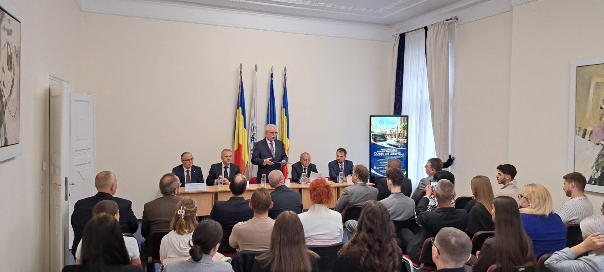 Arad: CCIA prezintă noua conducere a Curții de Arbitraj și instrumente moderne pentru disputele comerciale