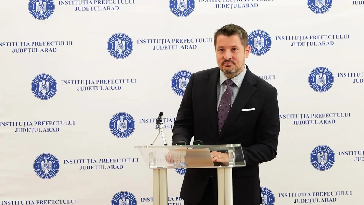 Arad: prefectul Mihai Pașca și-a dat demisia din funcție, după un an și șapte luni