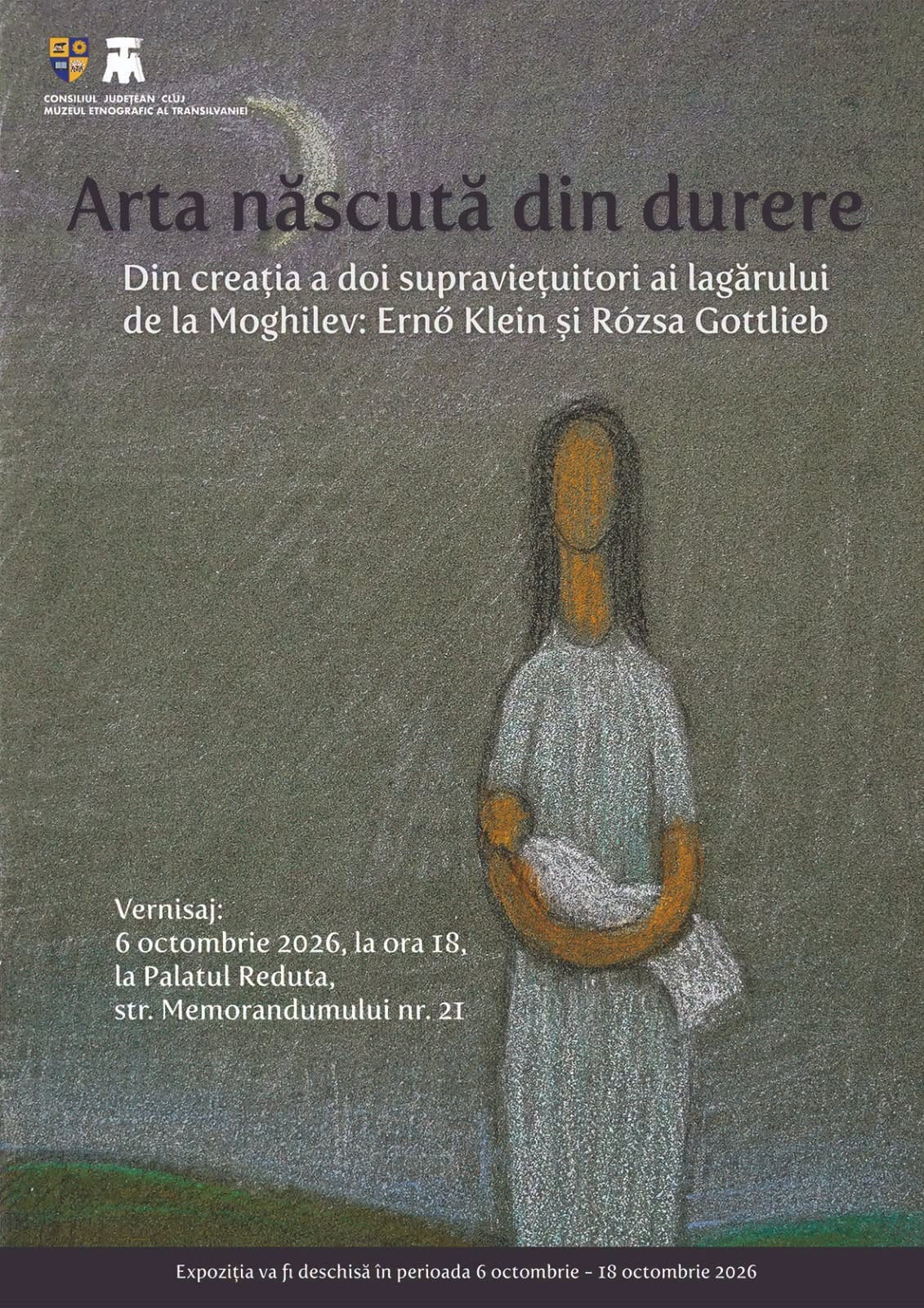 „Arta născută din durere”, la Palatul Reduta. Lucrările a doi supraviețuitori ai deportării în Transnistria, expuse la C