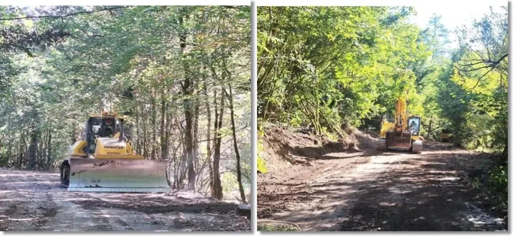 Au început lucrările la ”cel mai spectaculos drum din Timiș” / Face legătura între zona montană a Timișului cu județele