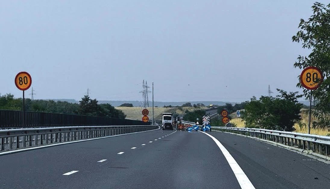 Autostrada A1, între Traian Vuia și Margina (Timiș): restricții de circulație