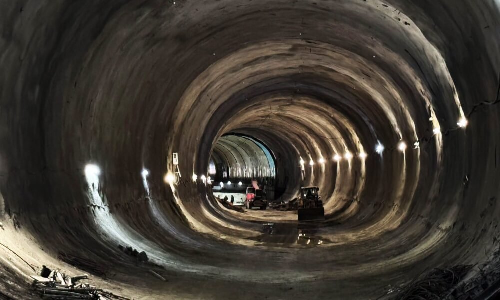 Autostrada A1 Margina – Holdea: lucrările la tunelul 2 continuă, stadiul fizic ajunge la 80%