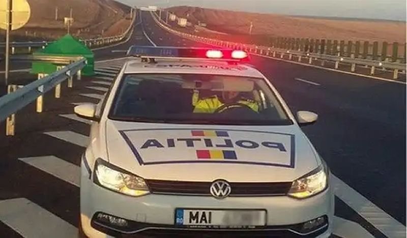Autostrada A3 Câmpia Turzii – Nădășelu: șofer prins cu 190 km/h, amendat cu 4.325 de lei