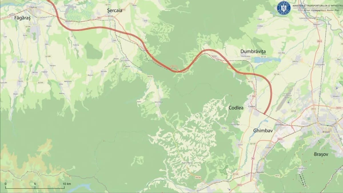 Autostrada Brașov-Făgăraș are studiul de fezabilitate gata, dar noul ministru al Transporturilor nu știe asta
