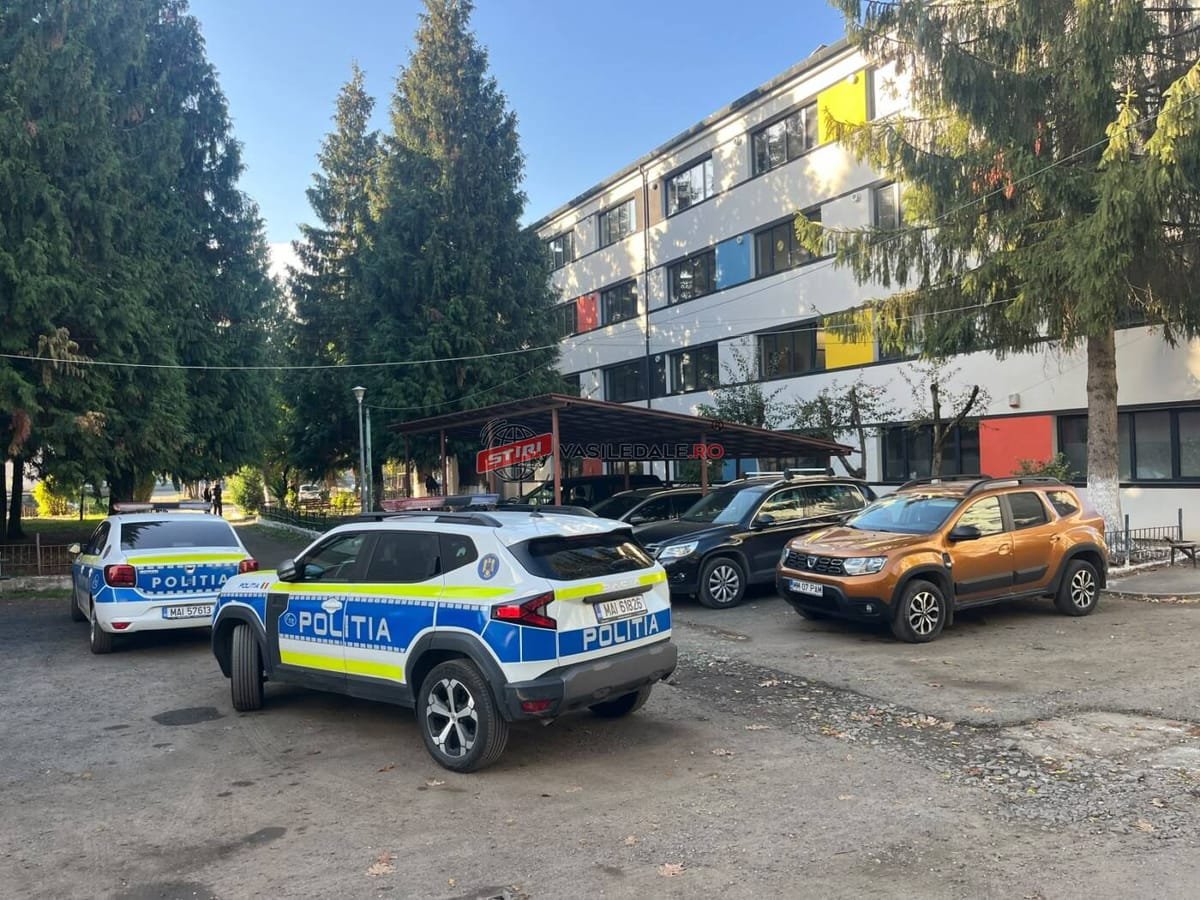 Baia Mare: alarmă falsă la un liceu, polițiștii au infirmat că un elev ar avea o armă albă
