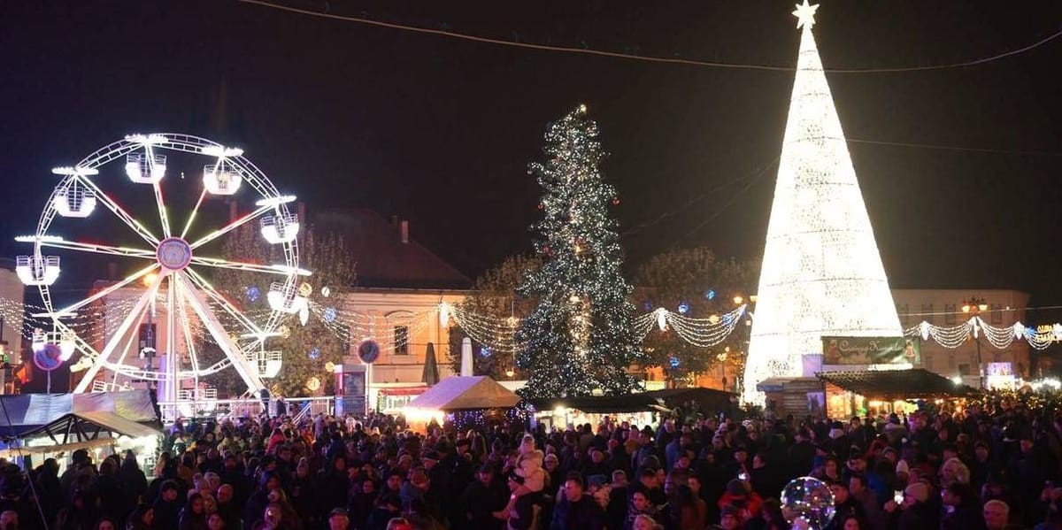 Baia Mare începe pregătirile pentru Târgul de Crăciun, între 27 noiembrie și 10 ianuarie