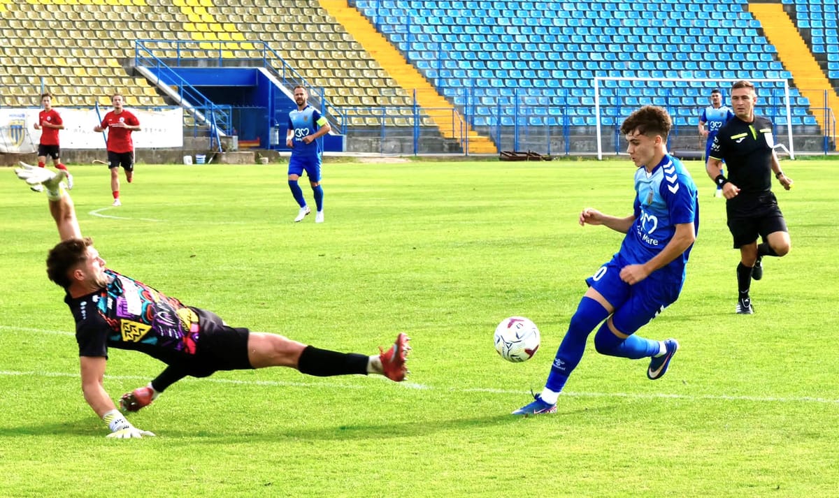 Baia Mare: Minaur a învins cu 6-0 Transilvania Sport Academy și își consolidează locul de lider