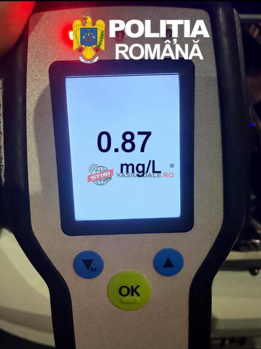 Baia Mare: șofer din Dumbrăvița, cercetat după ce a fost prins la volan sub influența alcoolului