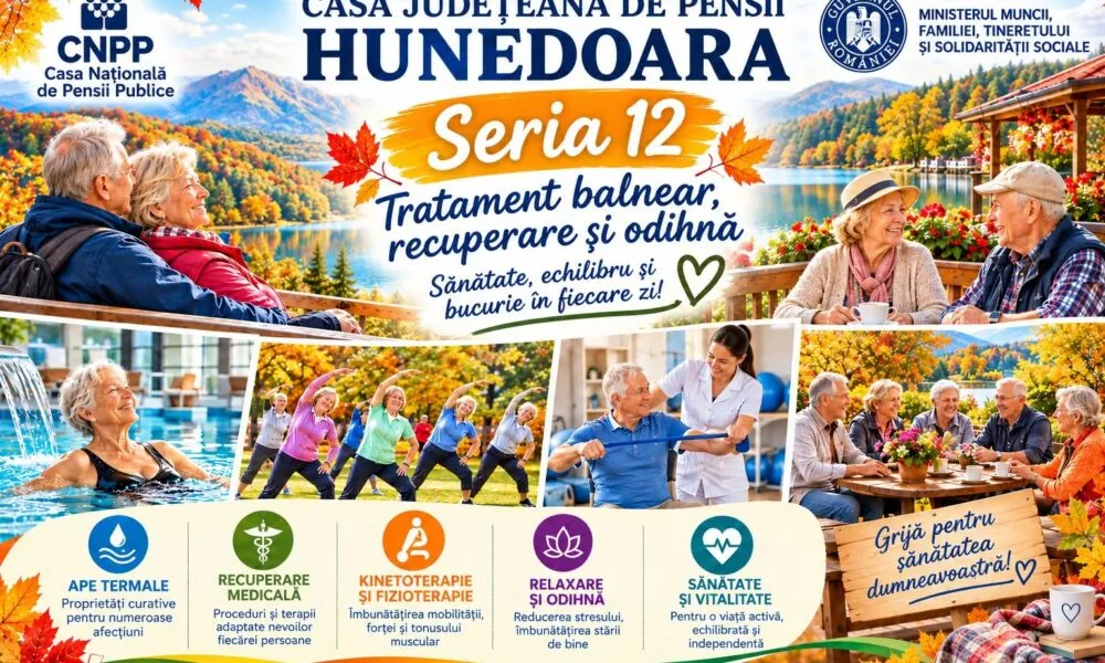 Bala, Bazna și Ocna Șugatag: nouă bilete balneare pot fi ridicate pentru seria de octombrie
