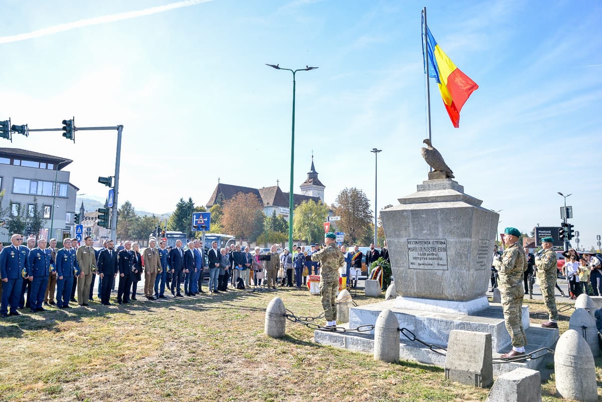 Bartolomeu: viceprimarul Lucian Patrașcu a participat la comemorarea eroilor care au apărat Tranșeea Morții