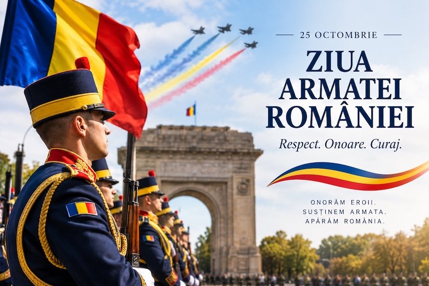Baza 86 Aeriană de la Borcea va găzdui un eveniment principal de Ziua Armatei României