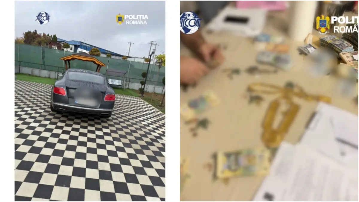 BCCO Alba Iulia, percheziții într-o rețea de criminalitate organizată cu mașini de lux din SUA