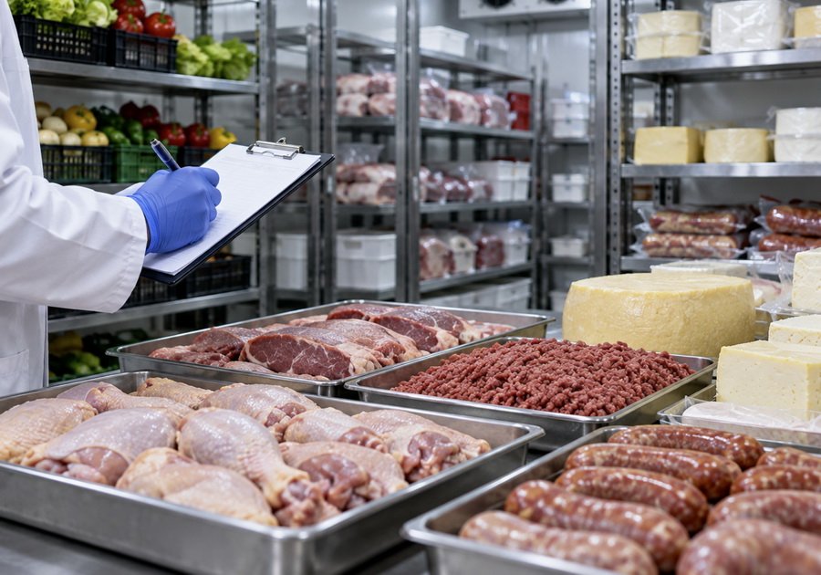 Bihor: aproape două tone de alimente retrase după analize cu salmonella, listeria și stafilococ