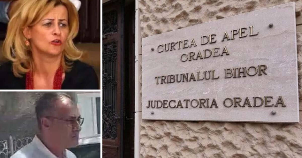 Bihor: Mioara Țigan și Sorin Cuc, condamnați definitiv cu suspendare în procesul fraudei de la concurs