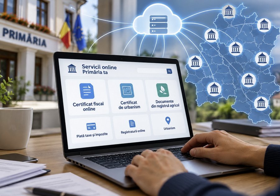 Bihor pregătește digitalizarea a 87 de primării, cu 5 milioane euro din fonduri UE