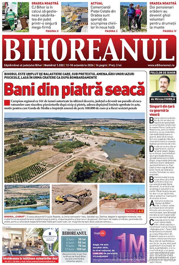 Bihorul este umplut de balastiere sub pretextul amenajării unor iazuri piscicole