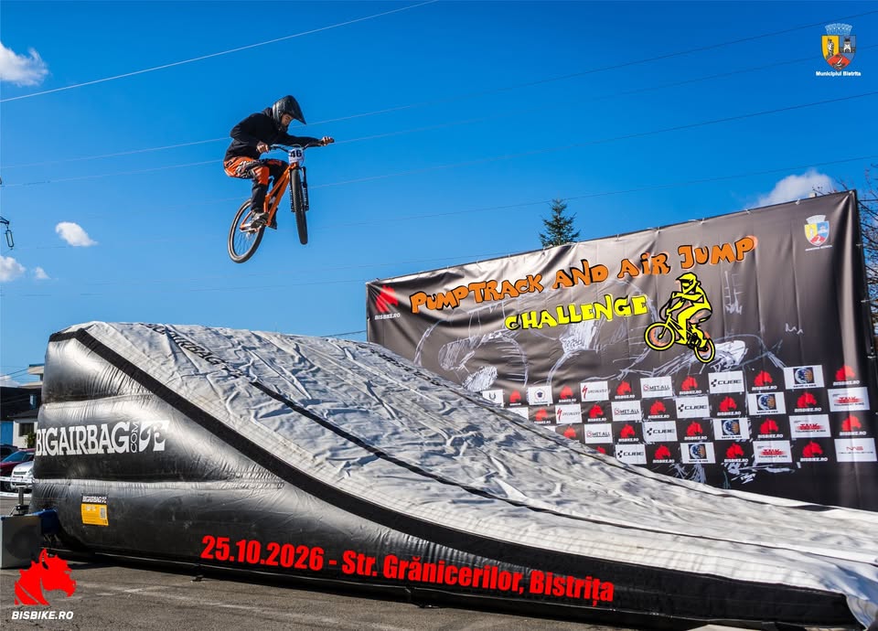 Bistrița: Pump Track Challenge revine la a cincea ediție cu premii de 3.000 de lei