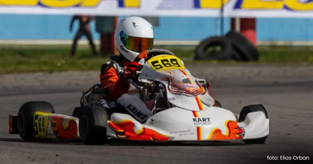 Bistrițeanul Elias Orban, 17 ani, reprezintă România la Mondialul de karting din Italia