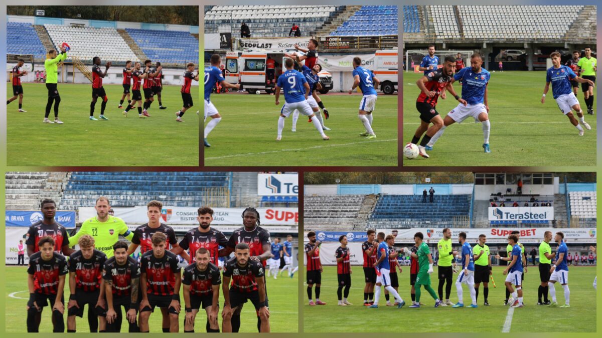 Bistrița: Gloria câștigă cu 1-0 în fața lui SCM Râmnicu Vâlcea, în etapa a 9-a a Ligii a II-a