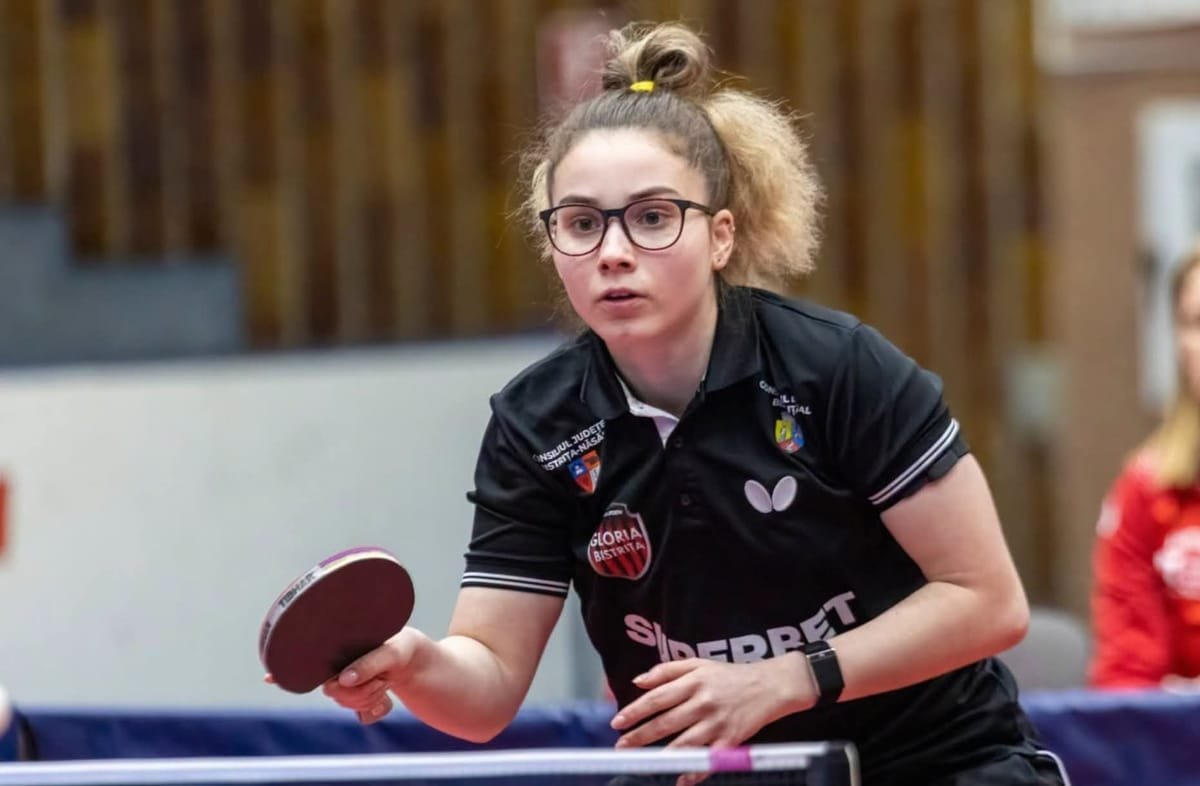 Bistrița: Ioana Sîngeorzan s-a calificat pe tabloul principal al Campionatului European de tenis de masă