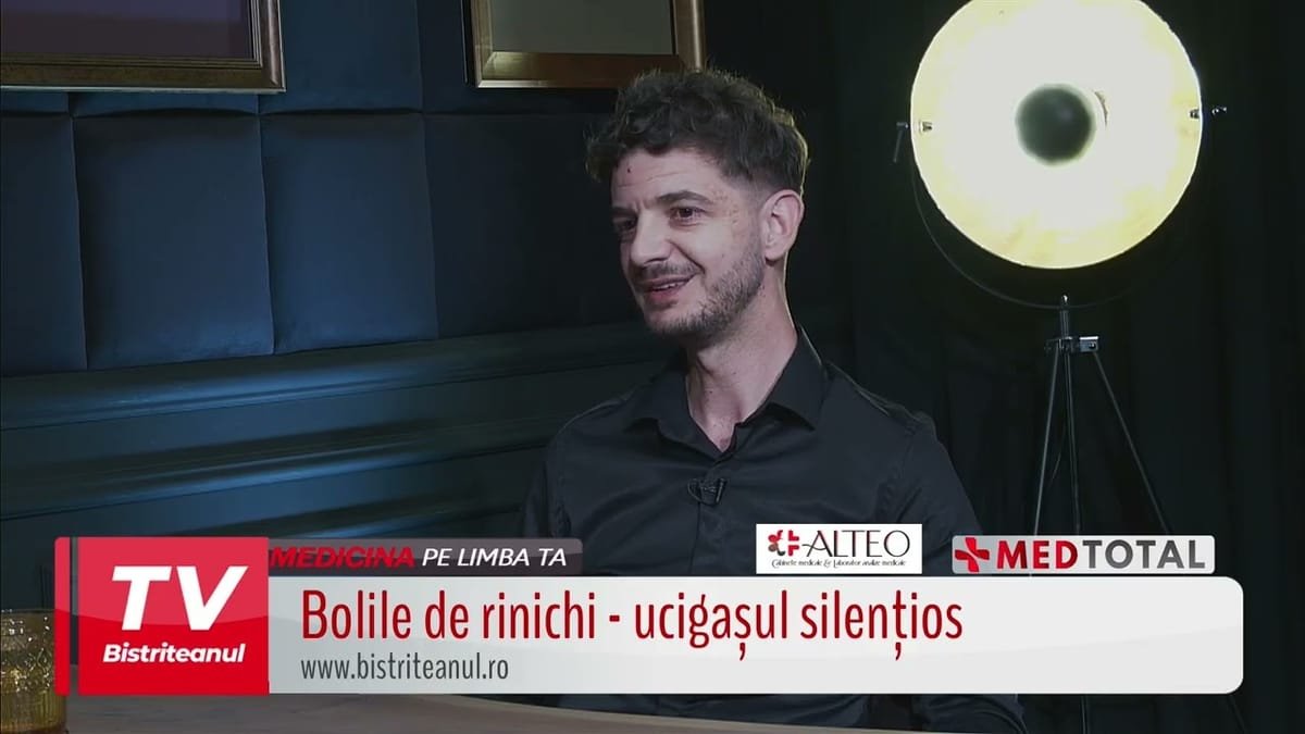 Bistrița: pacienții bat 80 de km până la nefrolog. Vlad Frandeș: cele mai toxice medicamente pentru rinichi