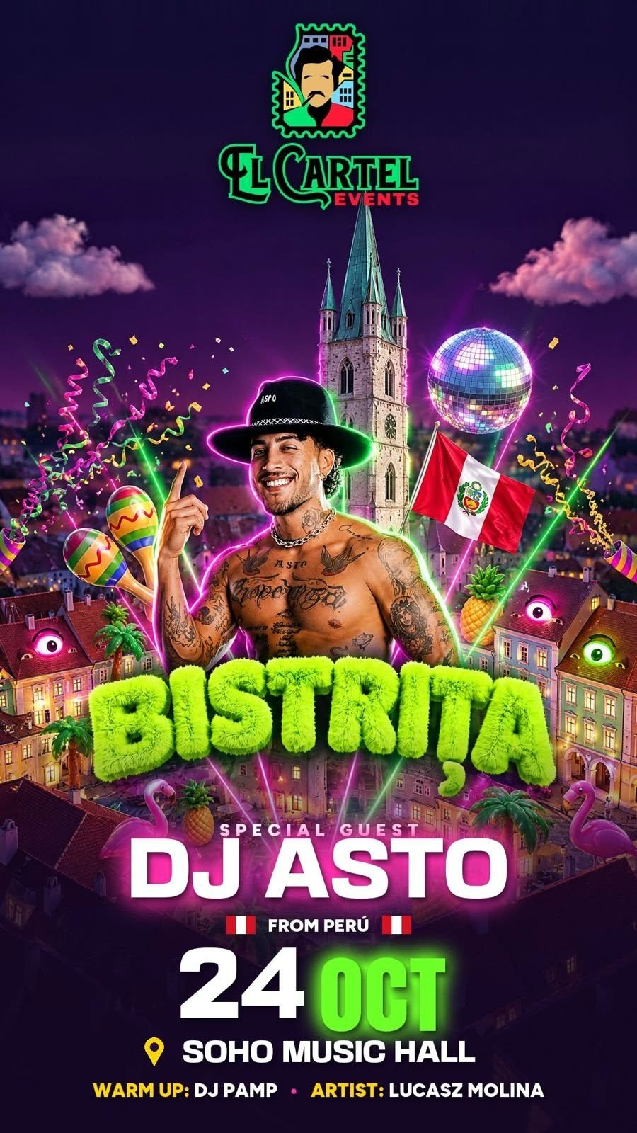 Bistrița: petrecerea de reggaeton El Cartel ajunge la Soho Music Hall pe 24 octombrie