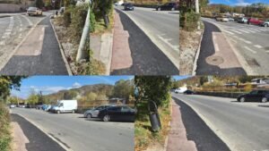 Bistrița: primarul Lazany critică reparația pistei de biciclete de pe strada Petru Maior, care va fi refăcută