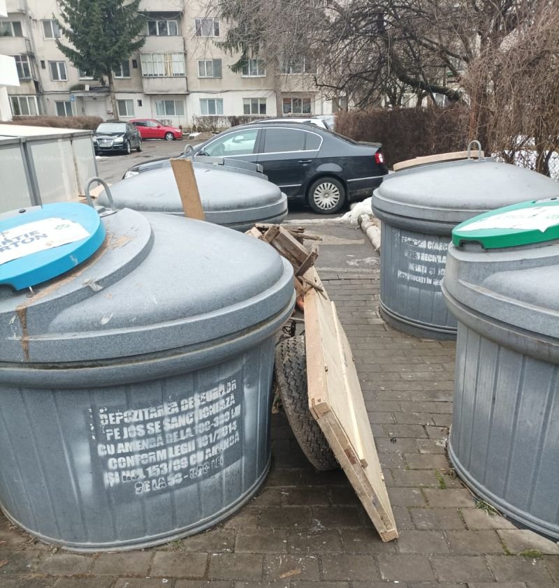 Bistrița: somație de 720 lei pentru taxa de salubrizare a unui apartament gol din Unirea