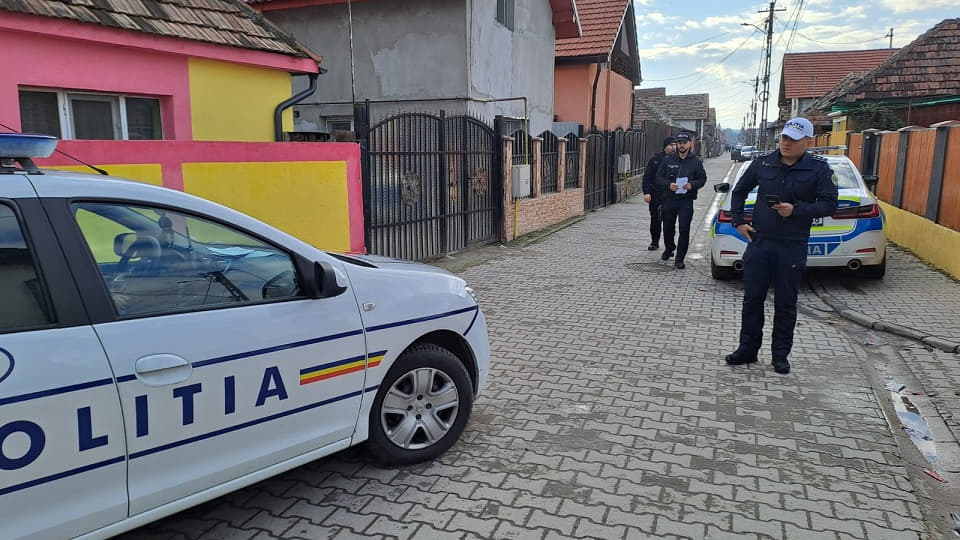 Blaj: acțiune de ordine publică, peste 80 de persoane verificate și amenzi de 8.211 lei