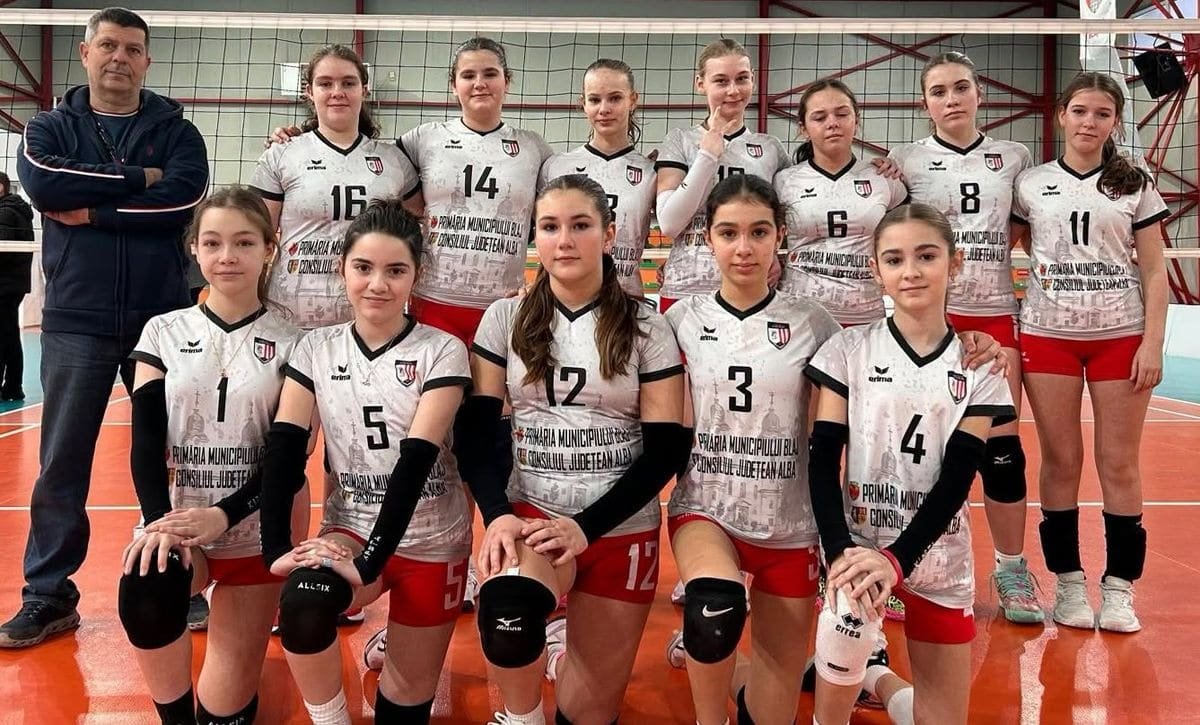 Blaj: junioarele Alba Blaj au ocupat locul trei la primul turneu al CN U15, cu o victorie și două înfrângeri