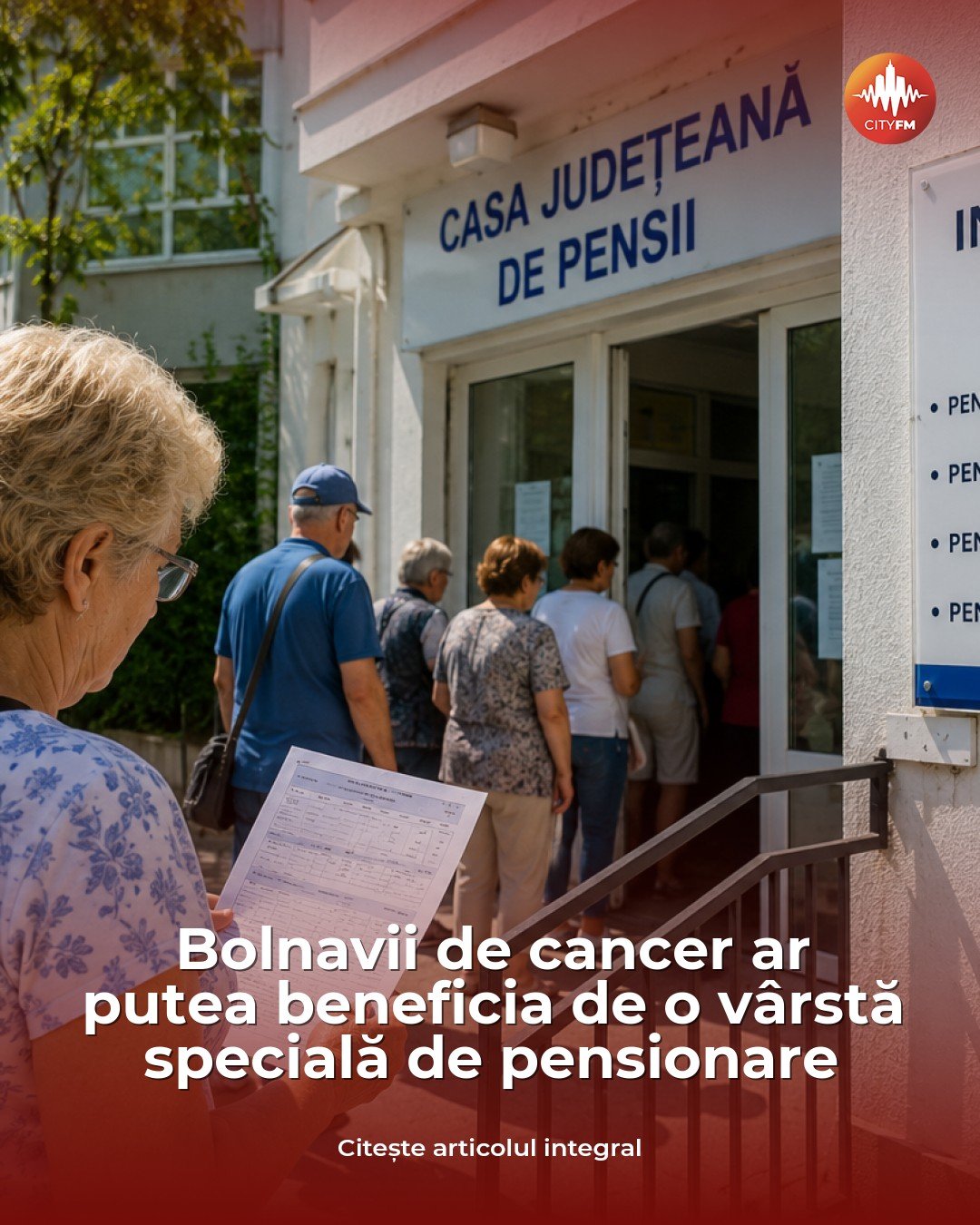 Bolnavii de cancer ar putea ieși la pensie la 60 de ani, potrivit unei propuneri legislative AUR
