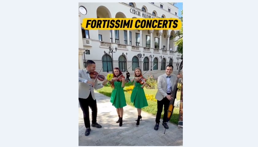 Brașov: concert FORTISSIMI cu muzică de film la lumina lumânărilor, la Cercul Militar, pe 18 octombrie