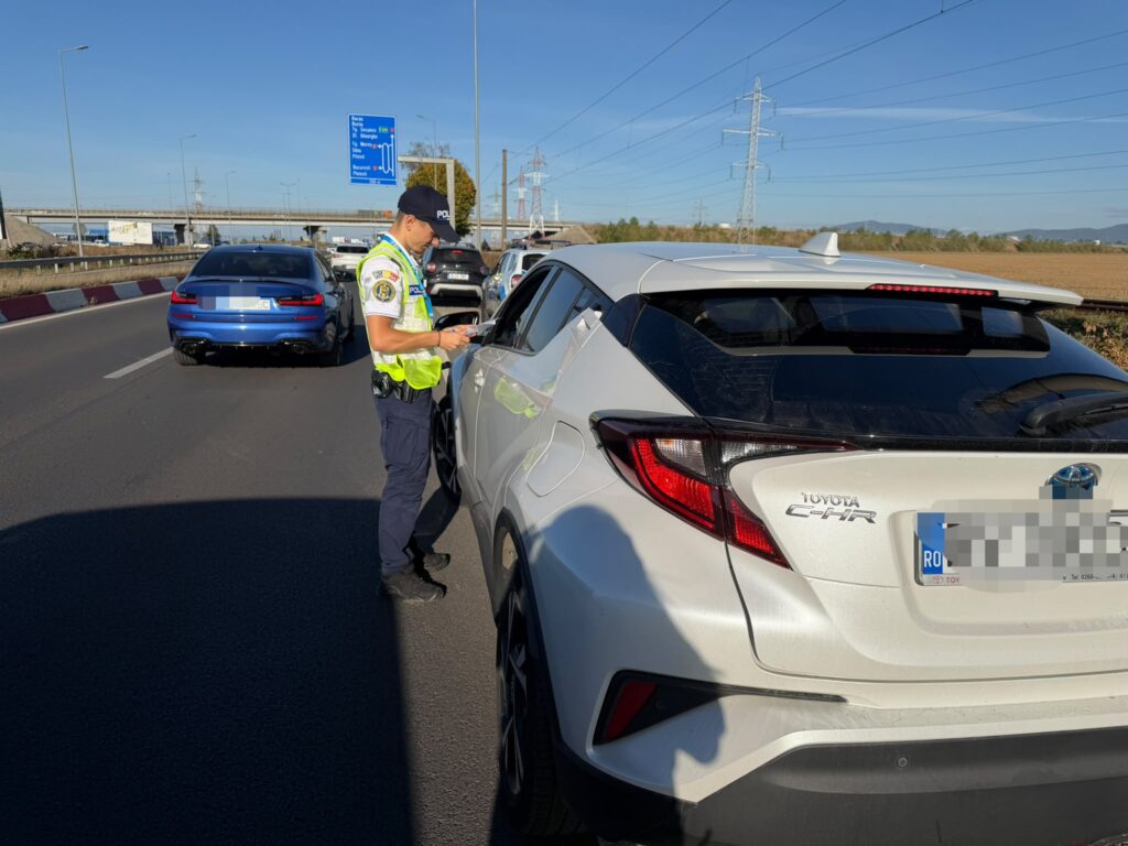 BRAȘOV Peste 330 de amenzi rutiere, într-o singură zi. Aproape 80% pentru viteză