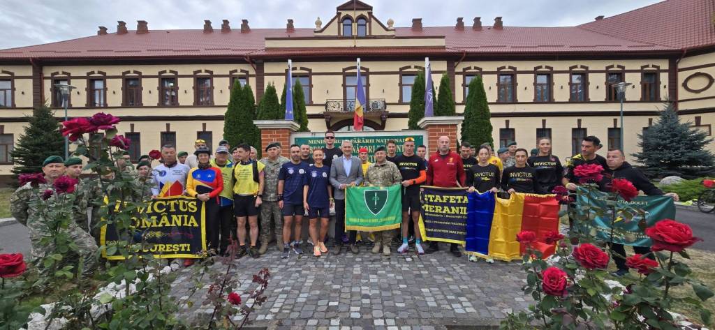 Brașov: Ștafeta Veteranilor Invictus a trecut prin oraș, parte din traseele care străbat țara
