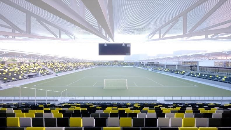 Brașov: au început demolările la Stadionul Tineretului, pentru o arenă nouă de 30 de milioane de euro