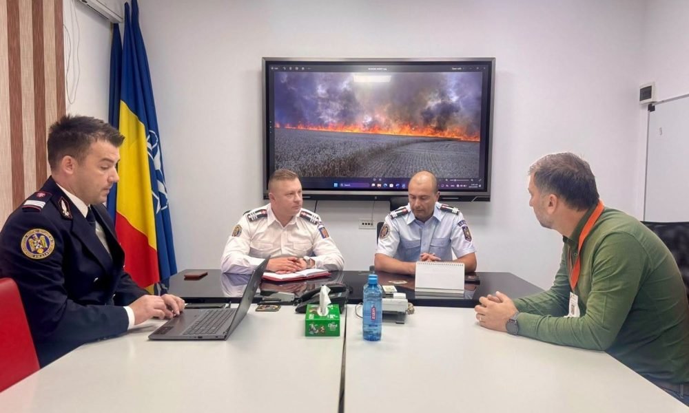 Brașov: ISU și APIA, măsuri pentru prevenirea incendiilor provocate de arderea miriștilor