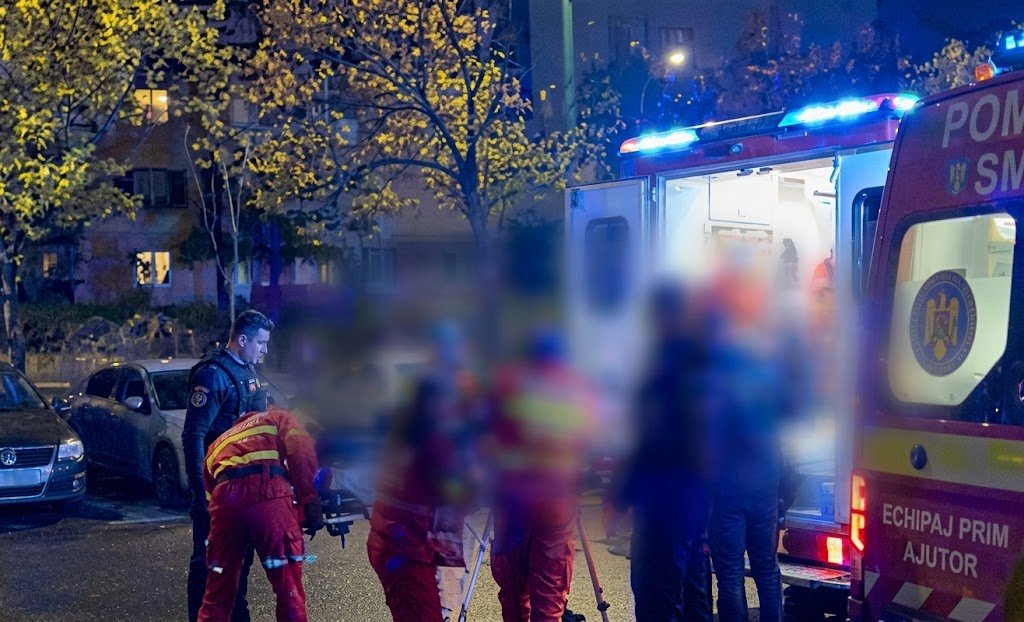 Brașov: o femeie ar fi fost înjunghiată de soț, a cerut ajutor, iar bărbatul a încercat să se sinucidă