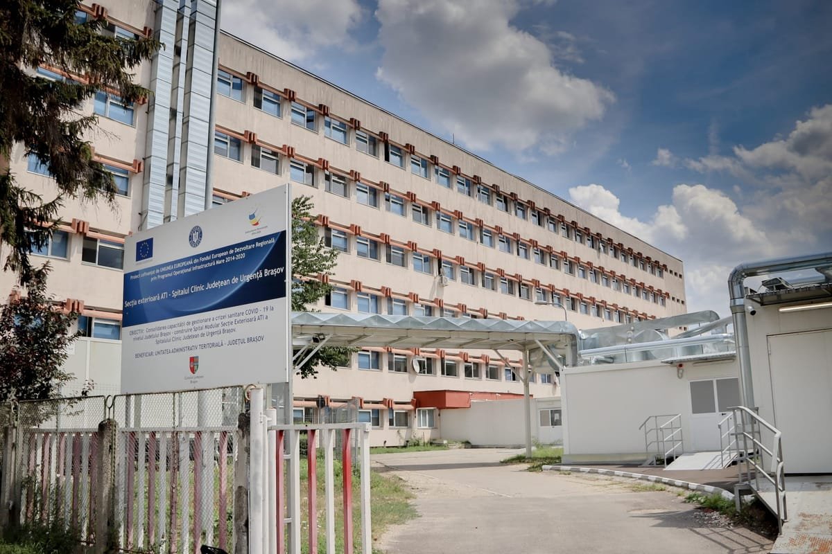 Brașov: o secție ATI a Spitalului Județean intră în șantier timp de patru luni, după semnarea contractului