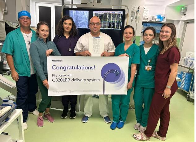 Brașov: Spitalul Județean, premieră în Europa de Est cu materiale Medtronic pentru stimularea inimii