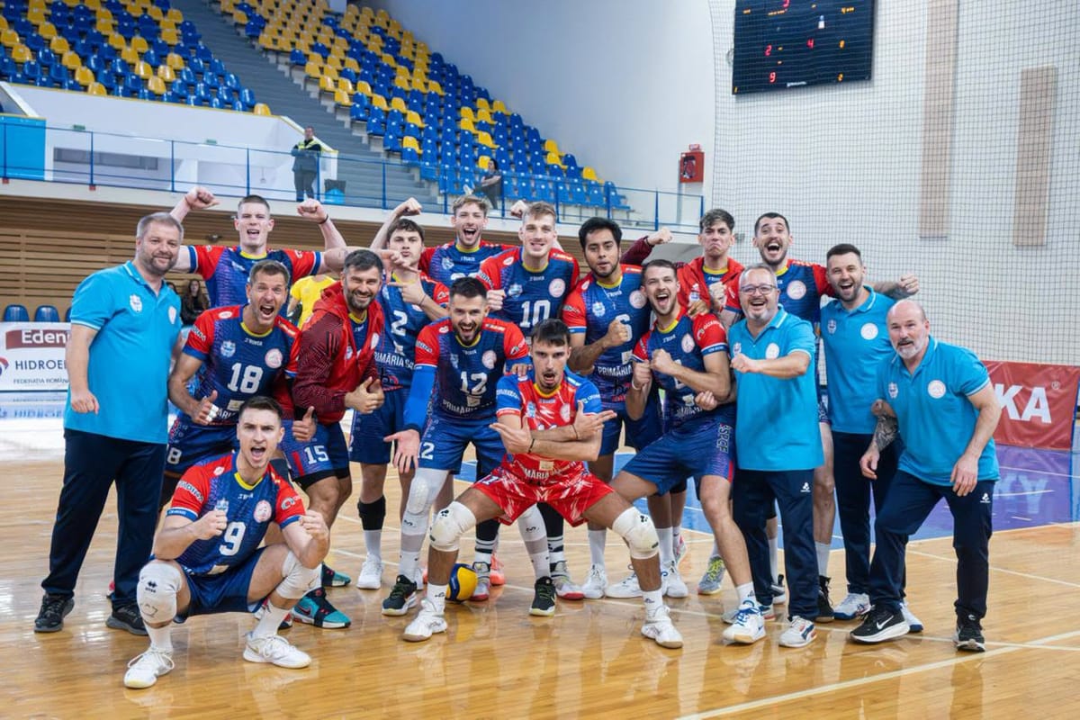 Brașov: voleibaliștii de la Arcada Galați au câștigat Cupa Corona la volei masculin